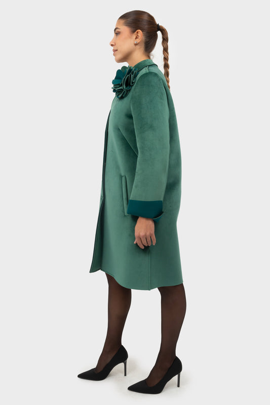 Cappotto Verde gucci TENSIONE IN - AI25-7073CAMP