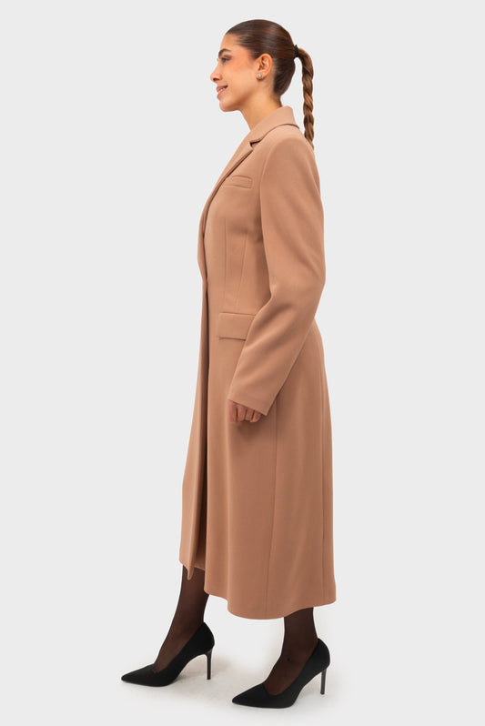 Cappotto Cammello TENSIONE IN - AI25511CAMP