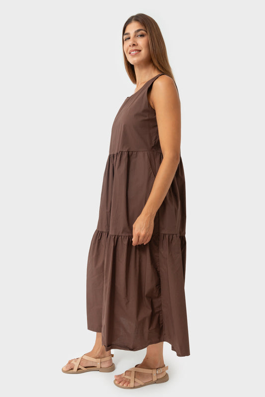 Abito Mocha mousse MATISS - BLR-AB-H3892-C3