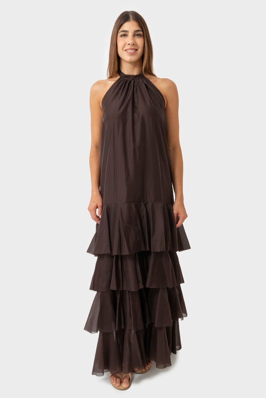 Abito Mocha mousse MATISS - BLR-AB-H4622-Q7