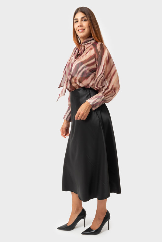 Gonna Nero MATISS - BLR-GN-H1166-R2