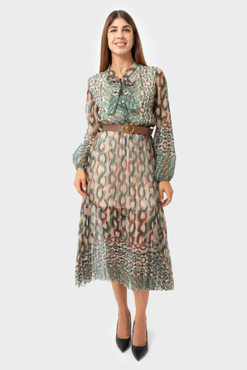 Abito Verde MATISS - BLR-AB-H2580-Q42