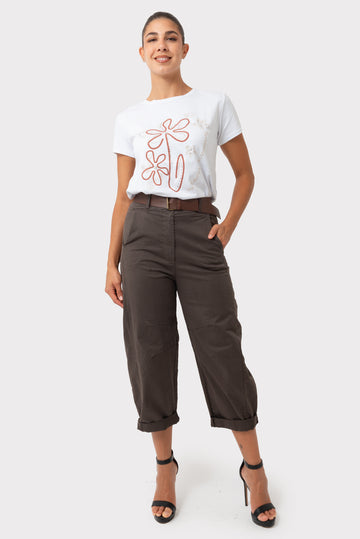 Pantalone Mocha mousse MATISS - BLR-PN-A7392-G1