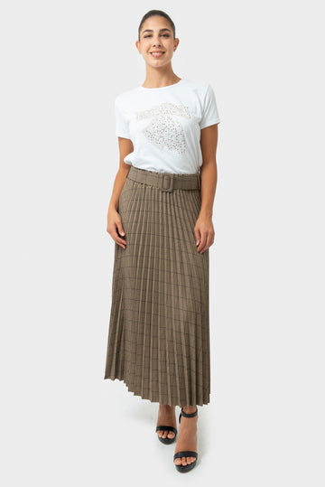 Gonna Ecru MATISS - BLR-GN-H3767-C17