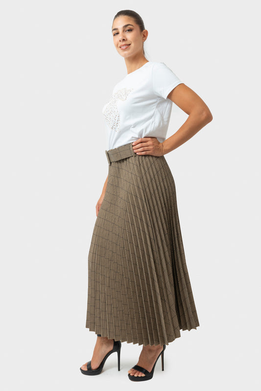 Gonna Ecru MATISS - BLR-GN-H3767-C17