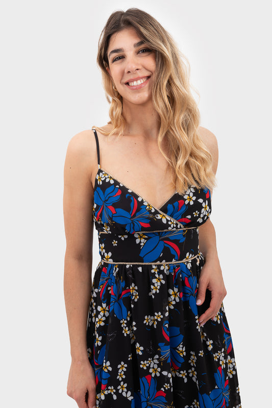 OPIUM Milano Multicolor Dress - OPM-AB-724/GEOR