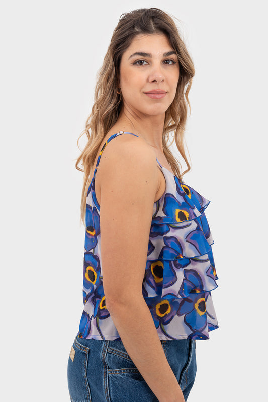 Top Flowers/Cream OPIUM Milano - OPM-TP-643/GEO