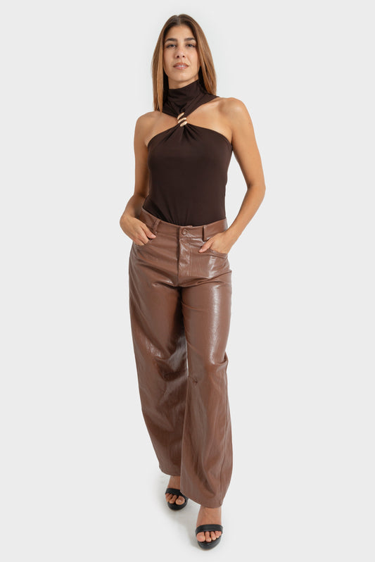 Pantalone Mocha mousse PHILIA LOFT - V01A0116
