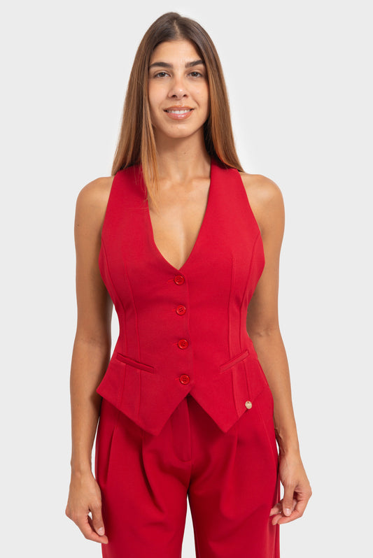 Gilet Red valentine OPIUM Milano - OPM-GL-005/STUP