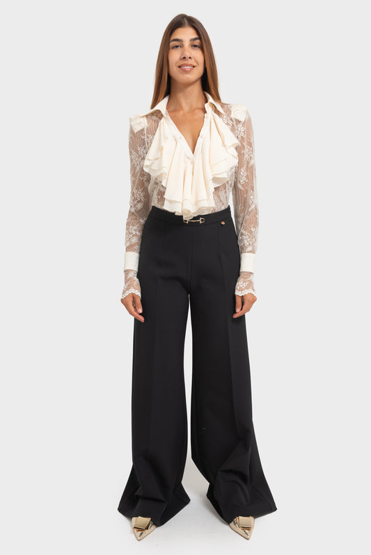 Pantalone Nero OPIUM Milano - OPM-PN-426/EN57