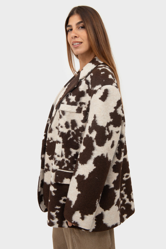 Giacca Ecru - brown MATISS - LMN-GC-LD3334