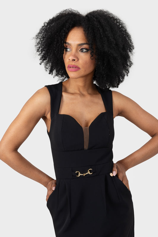 Black Dress OPIUM Milano - OPM-AB-751/EN57