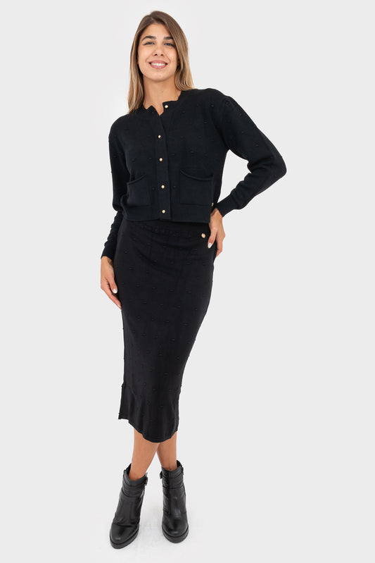 Black Skirt OPIUM Milano - VCV-GN-IT2017
