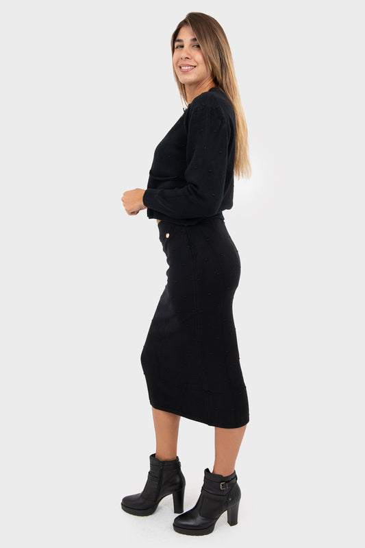 Black Skirt OPIUM Milano - VCV-GN-IT2017