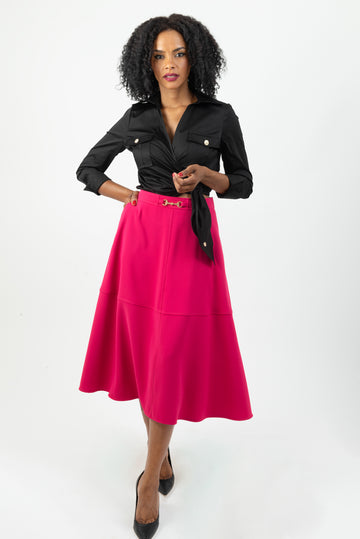Fuchsia Skirt OPIUM Milano - OPM-GN-392/EN55