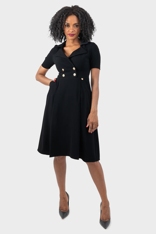 Black Dress OPIUM Milano - OPM-AB-752/EN55