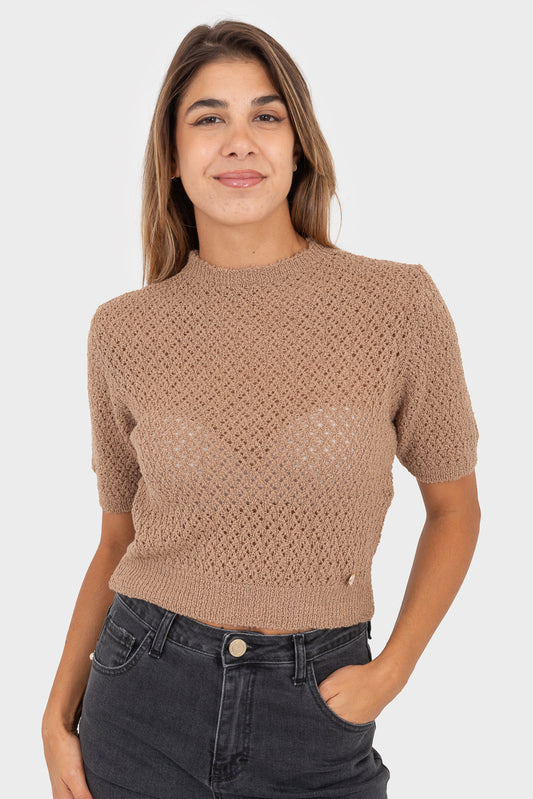 OPIUM Milano Almond Sweater - VCV-MG-IT1904