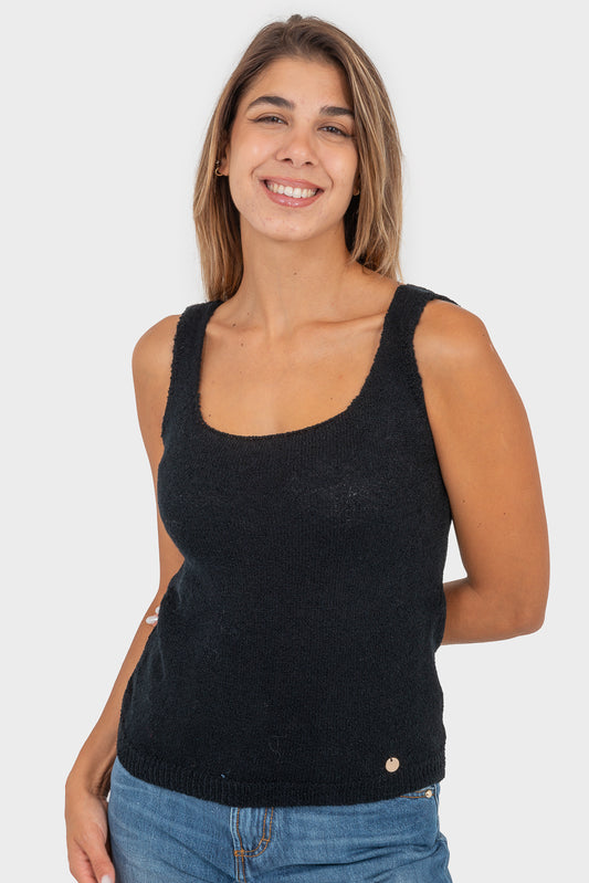 Black Tank Top OPIUM Milano - VCV-CN-IT2003