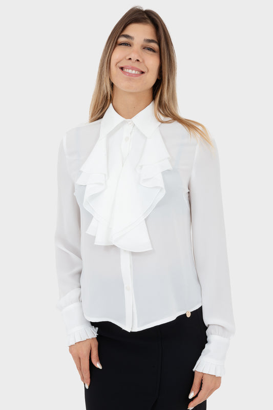 Ivory Shirt OPIUM Milano - OPM-CM-215/GEO