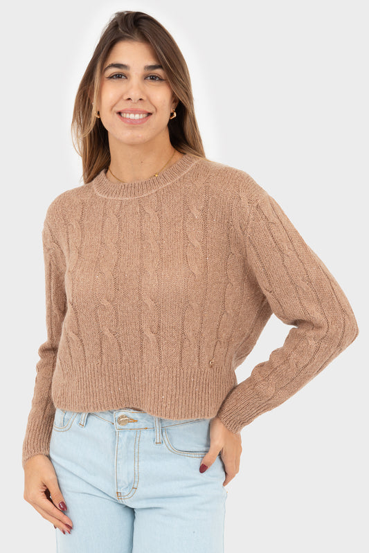 OPIUM Milano Almond Sweater - VCV-MG-IT1924