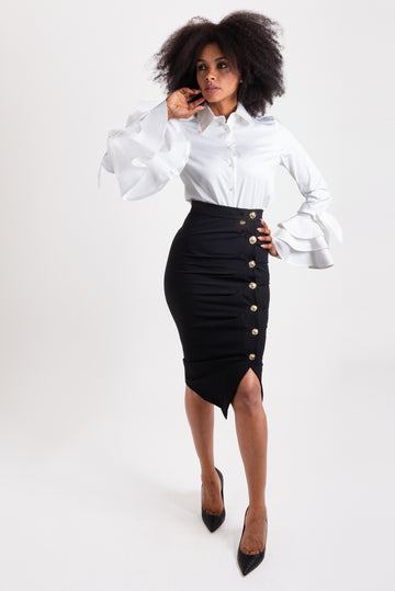 Black Skirt OPIUM Milano - OPM-GN-385/EN48