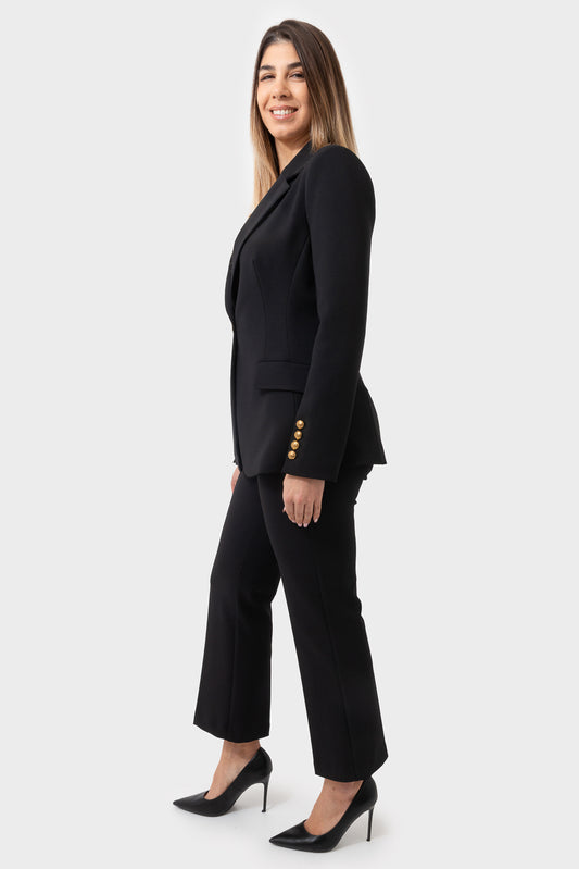 Elisabetta Franchi Black Suit - TP00151E2