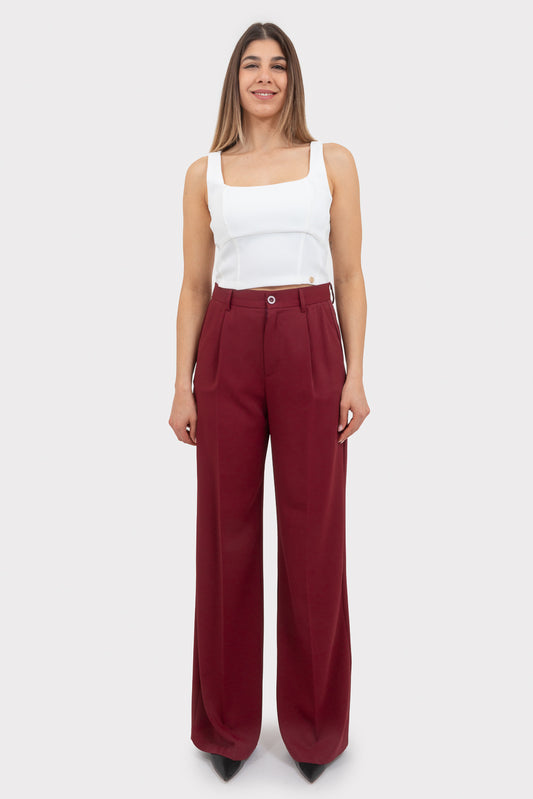 Rouge noir trousers OPIUM Milano - VCV-C3/116