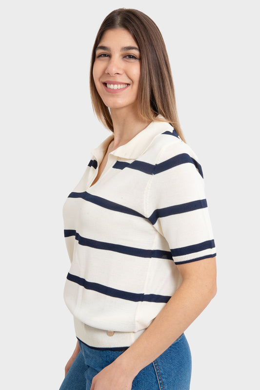 Maglia Panna blu OPIUM Milano - VCV-MG-IT2616