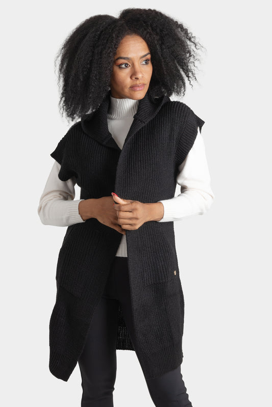 OPIUM Milano Black Vest - MGI-MG-AI21155