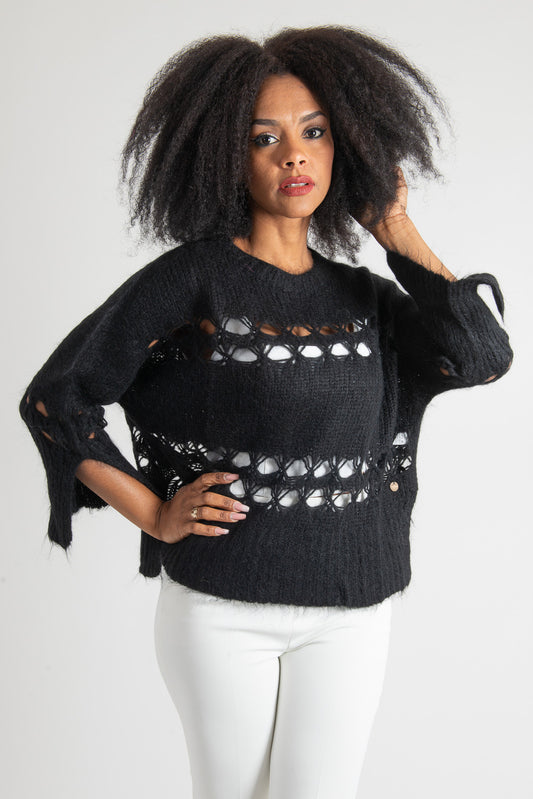 Maglia Nero OPIUM Milano - KTS-MG-MH351