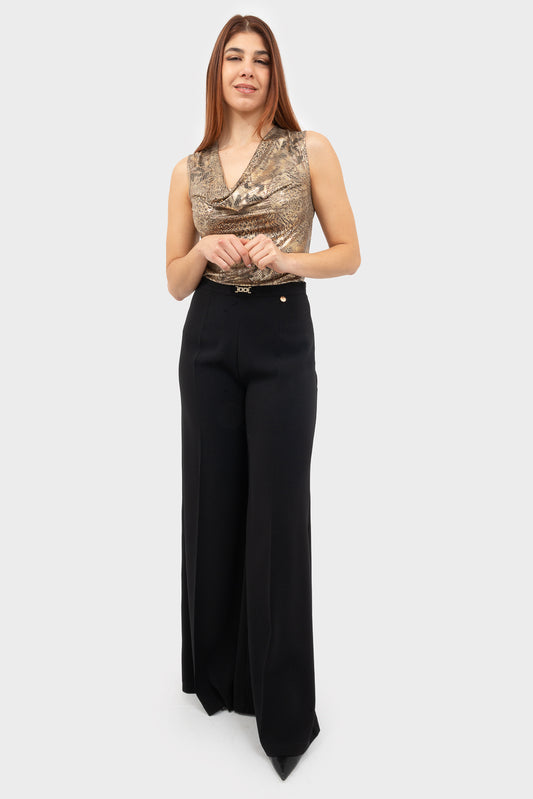 Pantalone Nero OPIUM Milano - OPM-PN-419/EN55