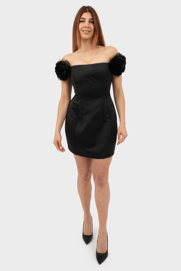 Elisabetta Franchi Black Dress - ABT5152E2