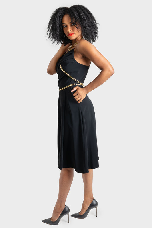 Black Dress OPIUM Milano - OPM-AB-758/EN55