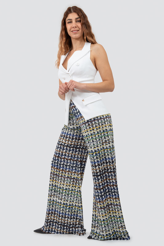 Multicolor Pants OPIUM Milano - OPM-PN-417/H128