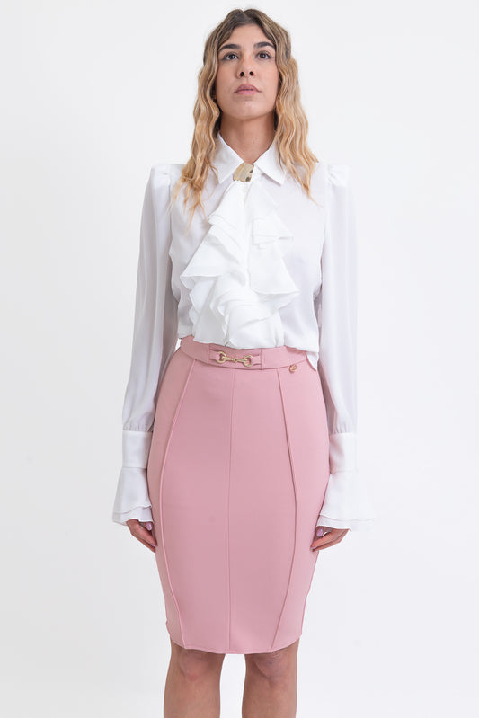 OPIUM Milano Nude Skirt - OPM-GN-390/EN57