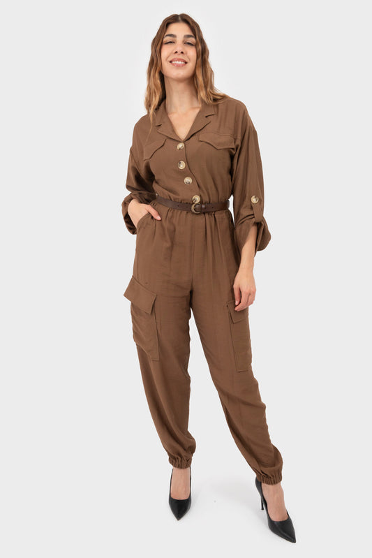 Tuta Cognac DIXIE - YAIRJREC