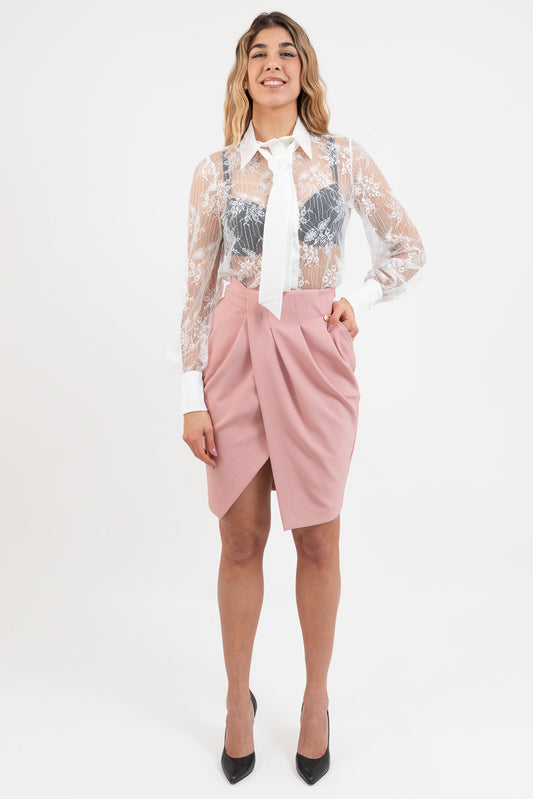 OPIUM Milano Nude Skirt - OPM-GN-376/EN57