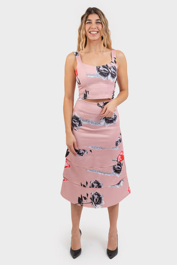 OPIUM Milano Nude Skirt - OPM-GN-397/EN56