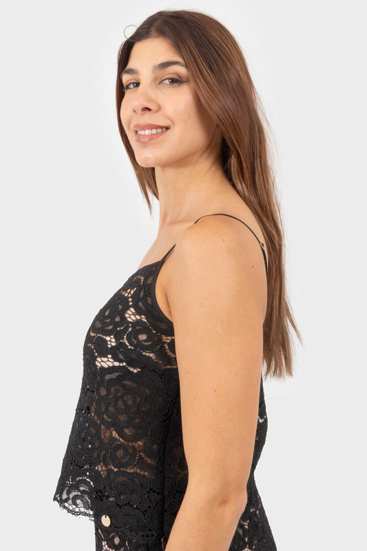 Top Nero OPIUM Milano - OPM-TP-658/EN53