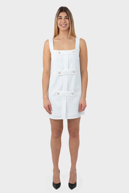 OPIUM Milano Cream Dress - OPM-AB-768/EN55