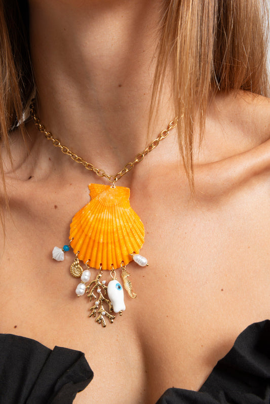 Collana Arancio MATISS - 1088511/2