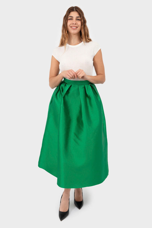 DIXIE Green Skirt - GCUQWFU
