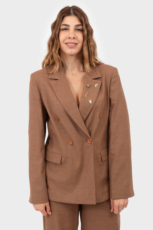 Giacca Tabacco DIXIE - J845W049