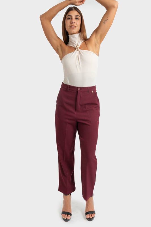 Pantalone Bordeaux PHILIA LOFT - M01N0076