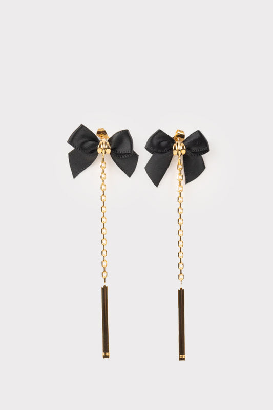 Orecchini Nero Elisabetta Franchi - OR13B52E2