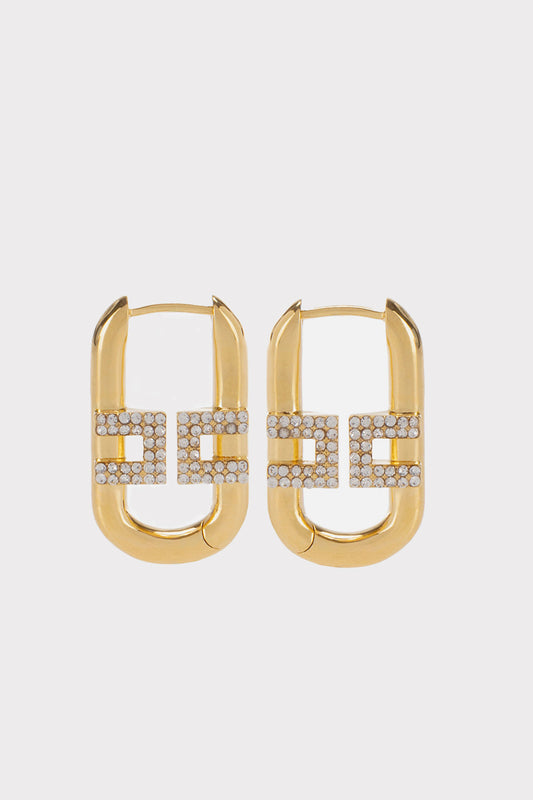 Orecchini Orogiallo Elisabetta Franchi - OR20A52E2