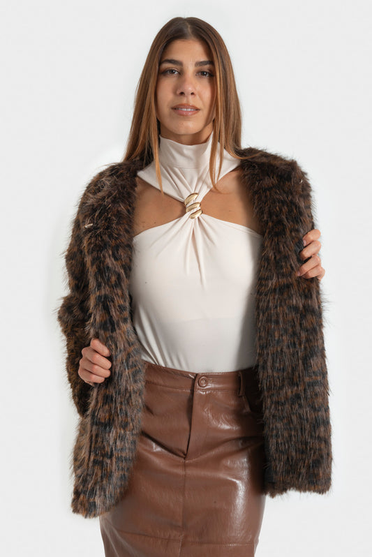 Cappotto Moro PHILIA LOFT - R01Y0195