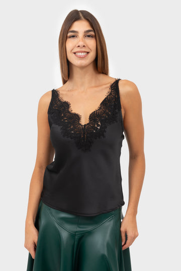 Top Nero-nero TENSIONE IN - 37634