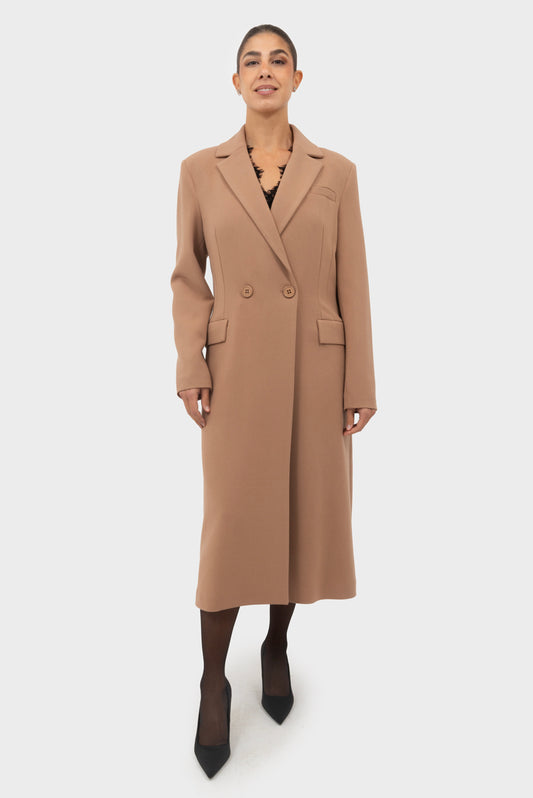 Cappotto Cammello TENSIONE IN - AI25511CAMP