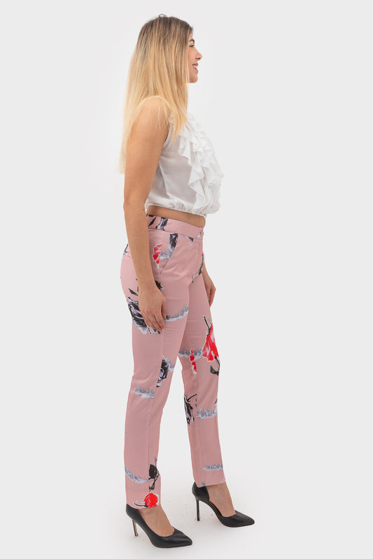 Pantalone Rose/nude OPIUM Milano - OPM-PN-338/EN56